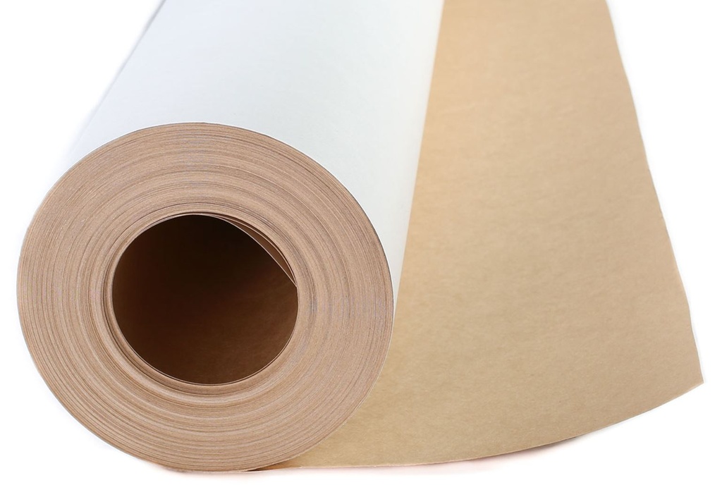 Suojakartonkirulla BASIC 75m2 pinnoitettu 340g/m2, n. 1000-1200mm