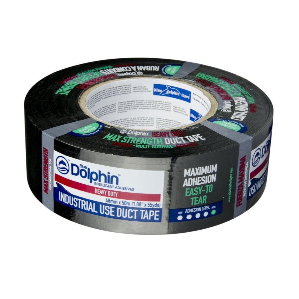 Kangasteippi Extreme musta 48mm x 50m / 24 rll