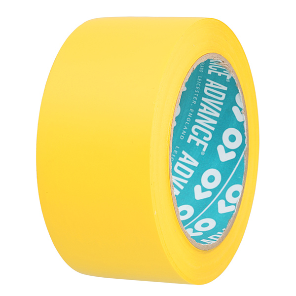 Suojausteippi Keltainen -PVC Advance AT68 50mm x 33m / 18 rll