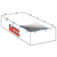 Lavasäkki asbesti 6,2 x 2,4 x 1,15m 17 m3