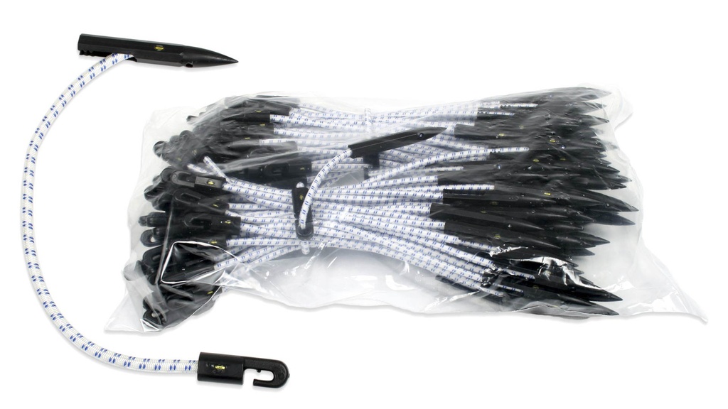 Telinepeitteenkiinnike joustava, teräväkärki 100kpl/pkt.