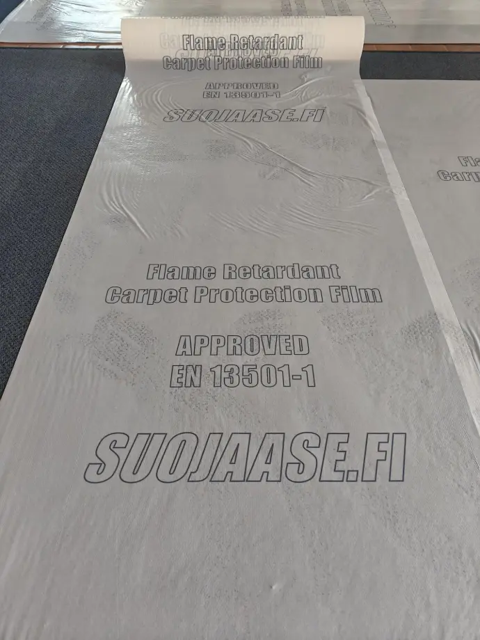 Carpet protection film CARPET-FR 1200mm x 100m
