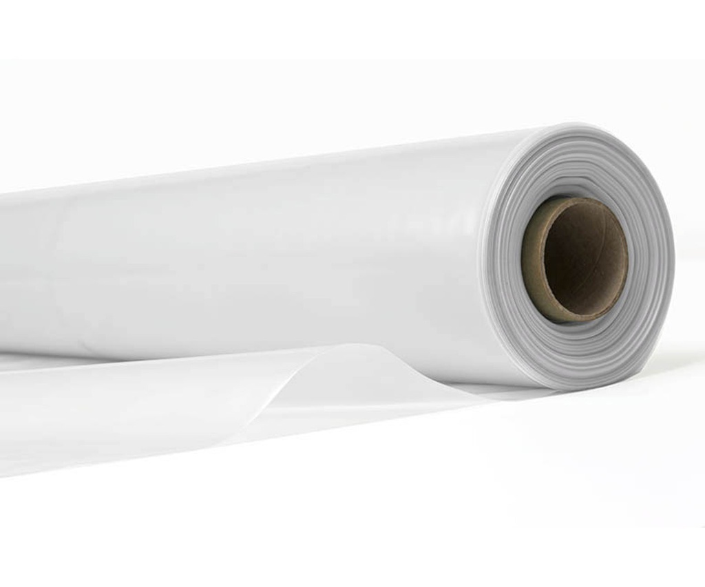 PE building film 1500/3000 mm 0.20 mm / 25 kg, R grade