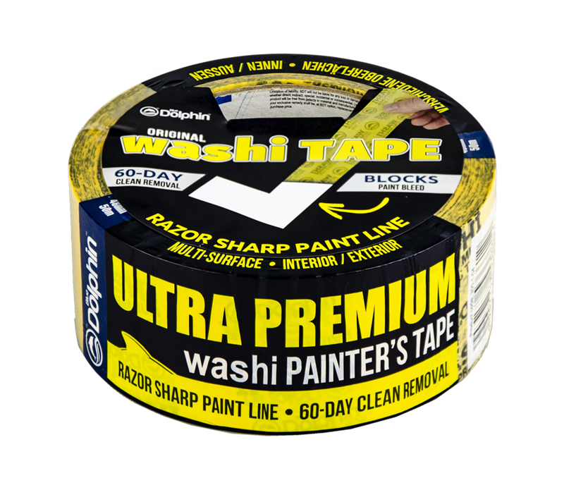 Малярный скотч Washi Ultra Premium 48 мм x 50 м / 24 рул.