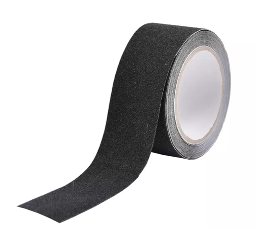 [YLV-0033] Liukuesteteippi 50mm x 18m, musta (4rll/ltk)