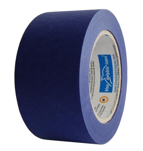 [1146] Maalarinteippi Ulkokäyttöön Sininen 38mm x 50m / 24 rll