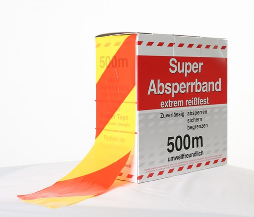 [YLV-0008] Sulkunauha kelta/punainen 75mm x 500m