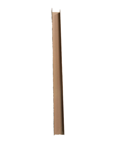 [1559] Kaidesuoja kartonki U-profiili 48 x 66 x 48 x 2 x 2400mm, puristava malli
