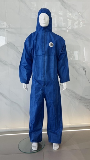 [0100-XXXL] Kaitsekombinesoon kat. 3, tüüp 5+6, XXXL sinine